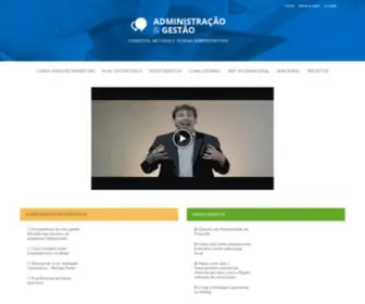 Administracaoegestao.com.br(Administração e Gestão) Screenshot