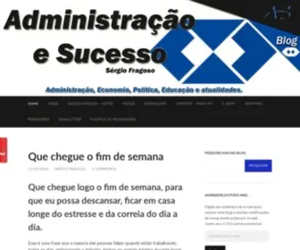 Administracaoesucesso.com(Administração) Screenshot