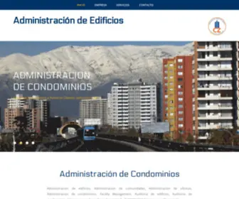 Administraciondeedificioscz.cl(Administracion de edificios) Screenshot