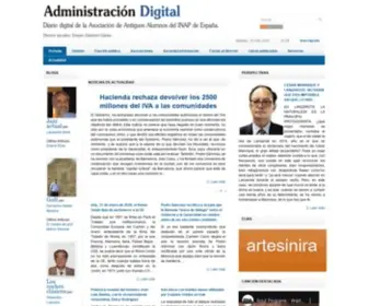 Administraciondigital.es(Administración) Screenshot