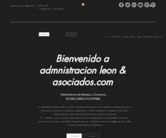 Administracionleonyasociados.com(Leon y Asociados) Screenshot