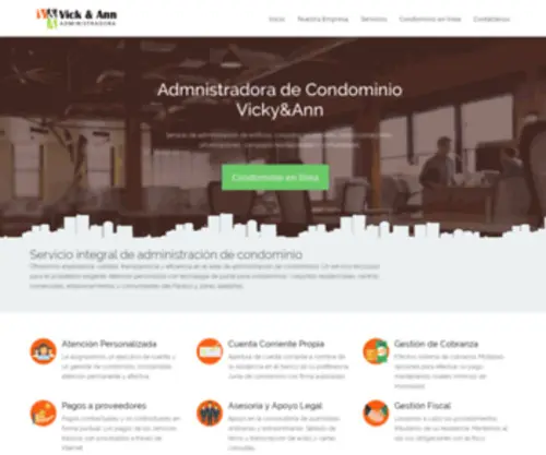 Administradora-Vickyann.com.ve(Administradora de Condominios Vick & Ann) Screenshot