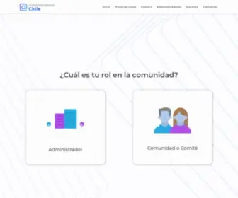 Administradoreschile.cl(Portal de Administradores de Edificios y Condominios) Screenshot