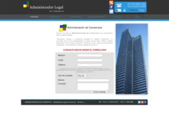 Administradorlegal.com.ar(Administrador de Consorcios) Screenshot