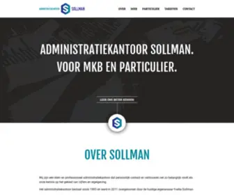 Administratiekantoorsollman.nl(Administratiekantoor Sollman) Screenshot