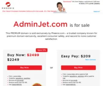 Adminjet.com(Adminjet) Screenshot