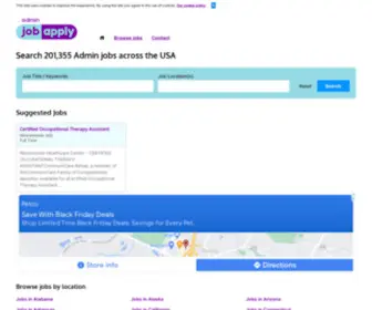 Adminjobapply.com(Admin Job Apply) Screenshot