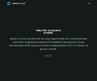 Adminsupport.it(Admin A L.L.C) Screenshot