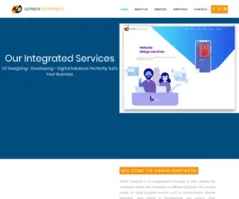 Adminsupports.com(Admin Supports) Screenshot