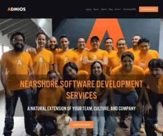 Admios.com(Nearshore Software Development) Screenshot