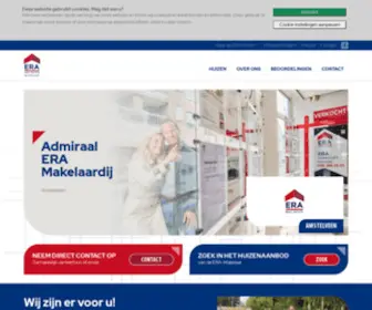 Admiraal.nl(Admiraal ERA Makelaardij o.g) Screenshot