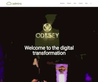 Admira.com(The digital transformation Digital SignageAdmira’s Platform as a Service (PaaS)) Screenshot