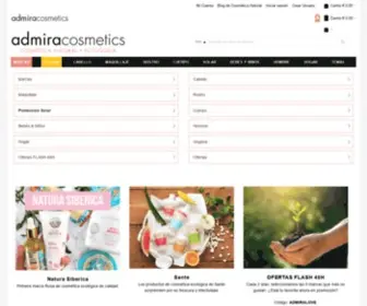 Admiracosmetics.com(Tienda) Screenshot