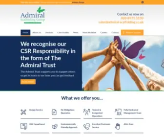 Admiral-Scaffolding.co.uk(Admiral Scaffolding Group) Screenshot