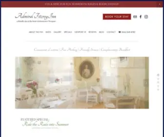 Admiralfitzroy.com(Newport Rhode Island Bed & Breakfast) Screenshot