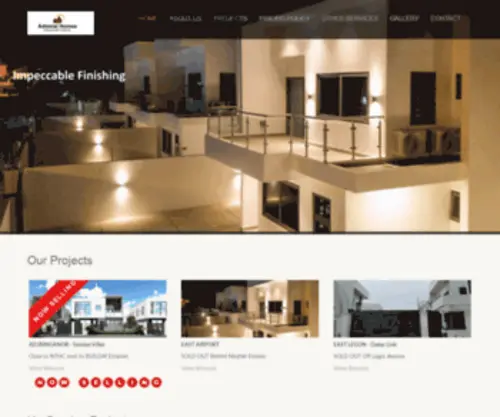 Admiralhomesgh.com(Real Estate) Screenshot