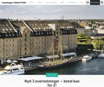 Admiralhotel.dk(Copenhagen Admiral Hotel) Screenshot