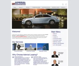 Admiralleasing.com(Admiral Leasing) Screenshot