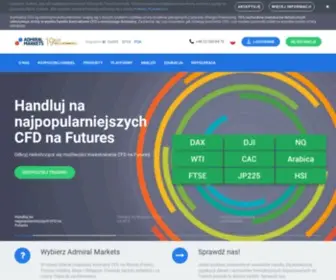 Admiralmarkets.pl(Admirals) Screenshot
