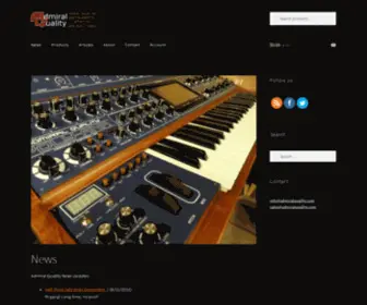 Admiralquality.com(MUSIC PLUG) Screenshot