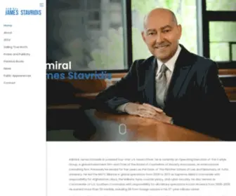 Admiralstav.com(Admiral James Stavridis) Screenshot