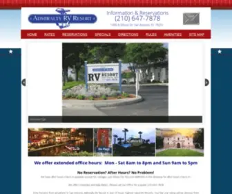 Admiraltyrvresort.com(Admiralty RV Resort) Screenshot