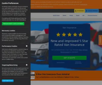 Admiralvan.co.uk(Admiralvan) Screenshot