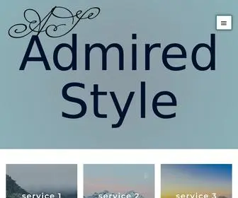 Admiredstyle.com(Admired) Screenshot