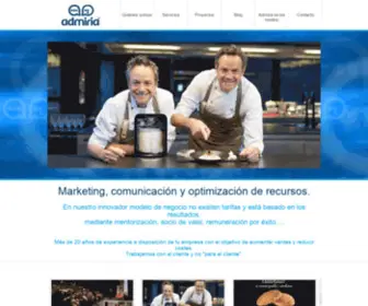 Admiria.es(Diseño gráfico en asturias) Screenshot