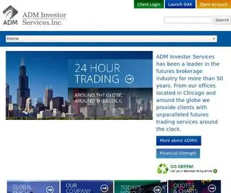 Admis.com(Futures Brokerage and Clearing) Screenshot