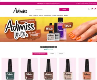 Admiss.com.co(Esmaltes de uñas) Screenshot