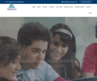 Admissionindia.net(Admission India) Screenshot