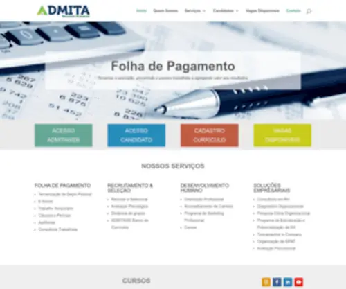 Admita.com.br(Admita RH) Screenshot