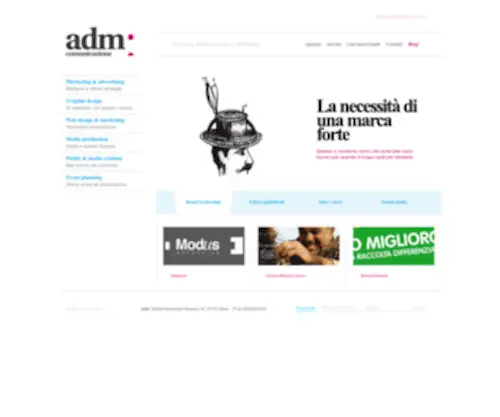 Admitalia.eu(Marketing e pubblicità) Screenshot