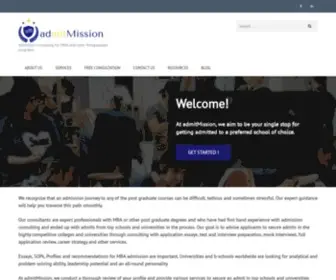 Admitmission.com(Admit Mission) Screenshot