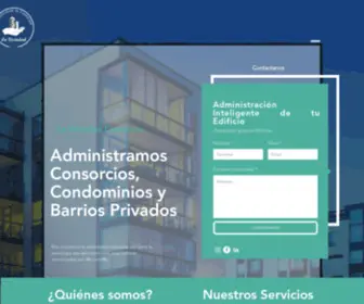 Admlavecindad.com(Administración De Consorcios) Screenshot