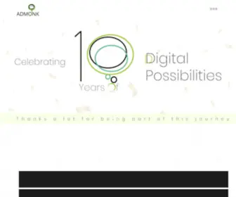 Admonk.in(Online Advertising Agency in Coimbatore) Screenshot