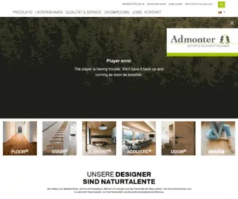 Admonter.eu(Sprachwahl) Screenshot