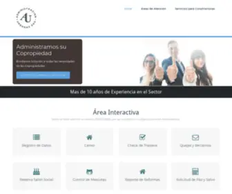 Admonurbanas.com(Administramos su copropiedad) Screenshot