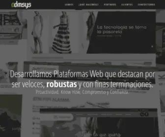 Admsys.cl(Desarrollo e Ingeniería) Screenshot