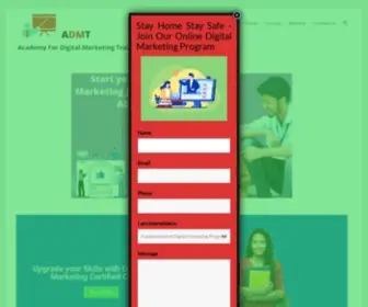 ADMT.in(Home) Screenshot