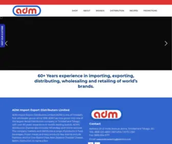 ADMTNT.com(ADM Import Export Distributors Limited) Screenshot