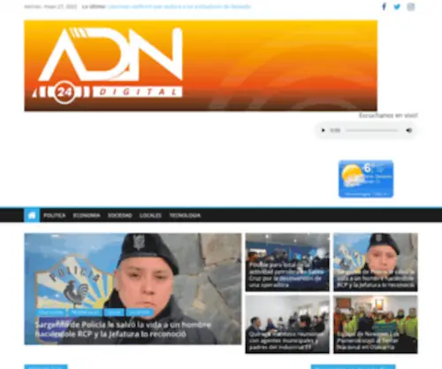 ADN24Digital.com.ar(Canal Multimedia Noticias) Screenshot