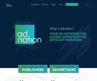 Adnation.com(adnation) Screenshot