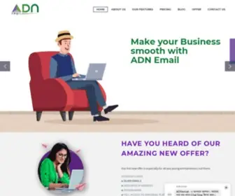 Adnemail.com(Best Bulk Email Marketing Services in Bangladesh by ADN Email) Screenshot