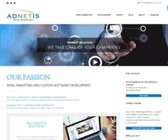 Adnetis.com(ADNETIS Email Marketing) Screenshot