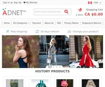 Adnetprov.com(Find Quality Clothing) Screenshot
