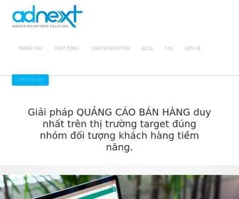 Adnext.vn(I ph) Screenshot
