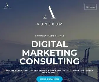 Adnexum.ch(Adnexum Consulting) Screenshot