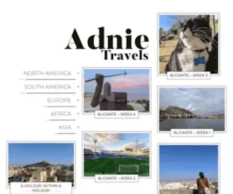 Adnietravels.com.au(Adnie Travels) Screenshot